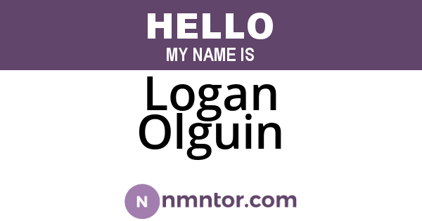 Logan Olguin