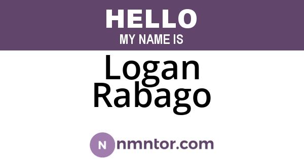 Logan Rabago
