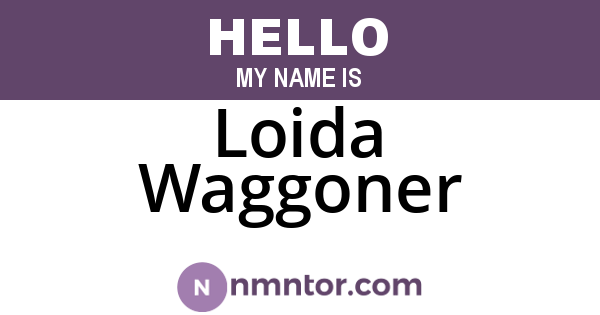 Loida Waggoner