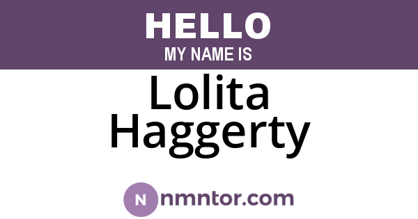 Lolita Haggerty