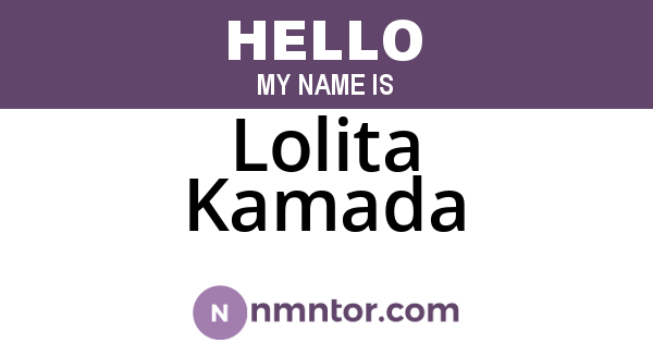 Lolita Kamada