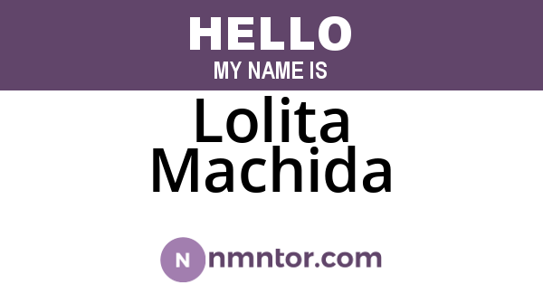 Lolita Machida