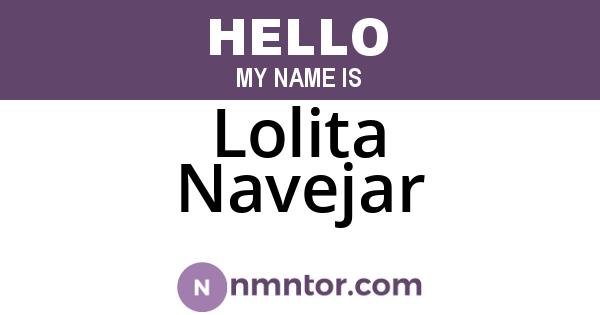 Lolita Navejar