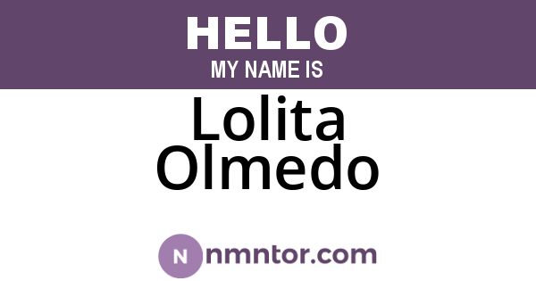 Lolita Olmedo