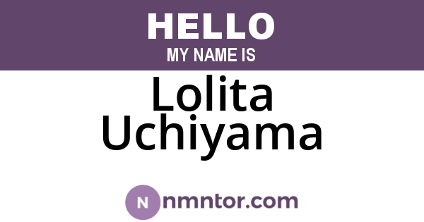 Lolita Uchiyama