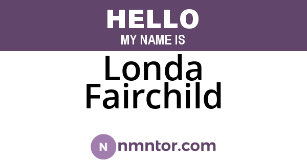 Londa Fairchild