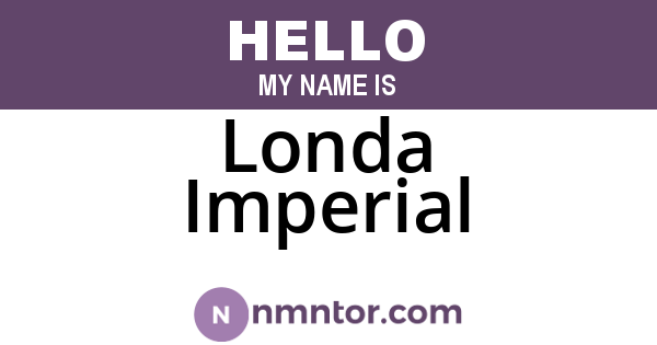 Londa Imperial