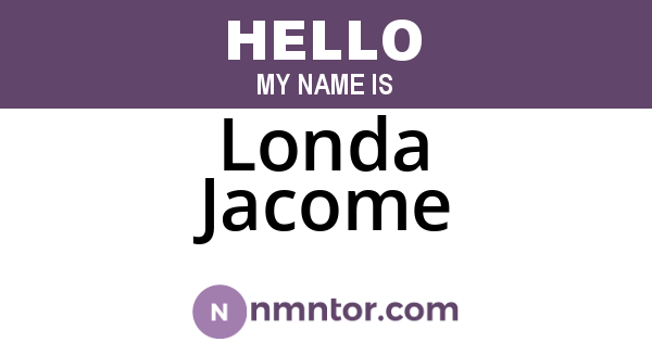 Londa Jacome