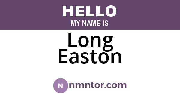 Long Easton