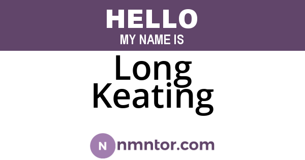 Long Keating