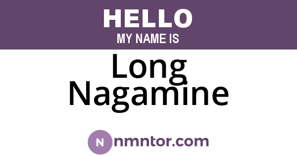 Long Nagamine