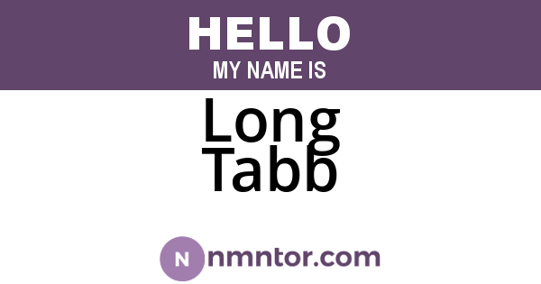 Long Tabb