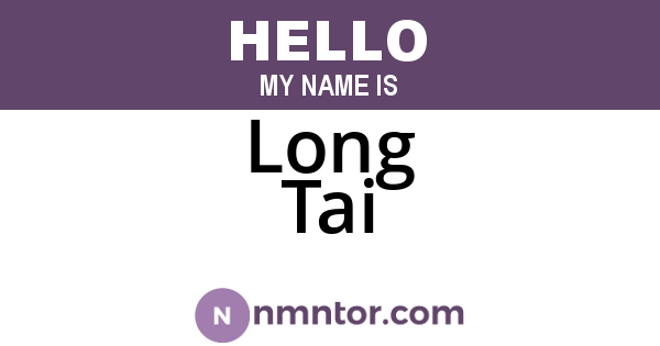 Long Tai