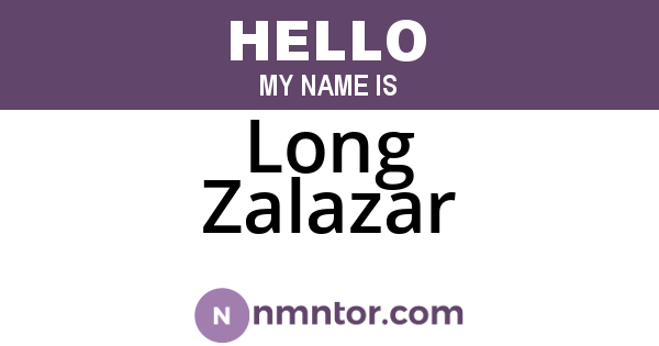 Long Zalazar
