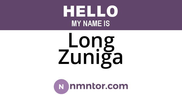 Long Zuniga