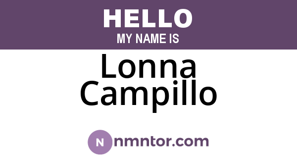 Lonna Campillo