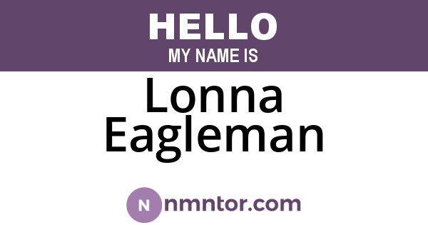 Lonna Eagleman