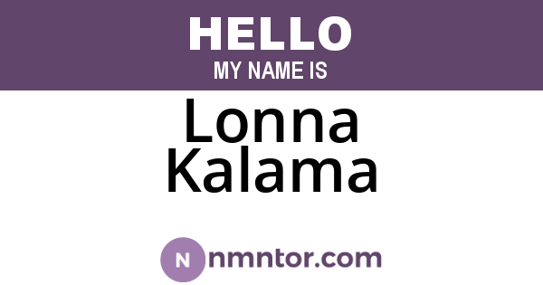 Lonna Kalama