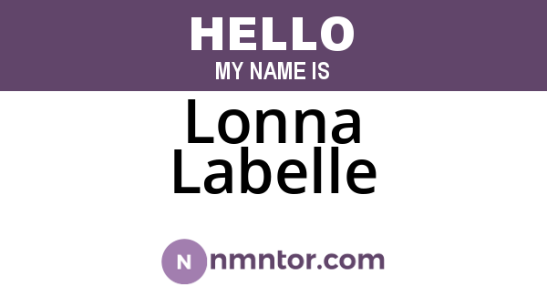 Lonna Labelle