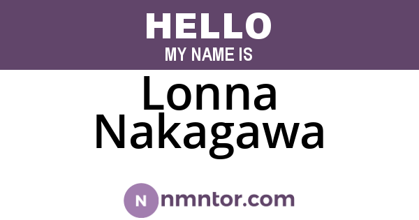 Lonna Nakagawa