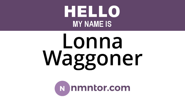 Lonna Waggoner