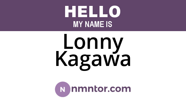 Lonny Kagawa
