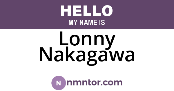 Lonny Nakagawa