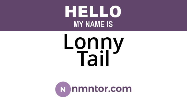 Lonny Tail