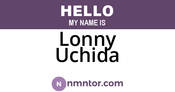 Lonny Uchida