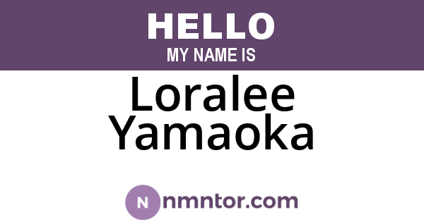 Loralee Yamaoka