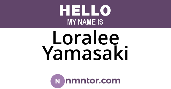 Loralee Yamasaki