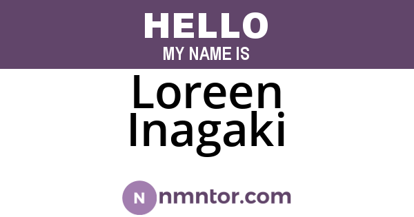 Loreen Inagaki