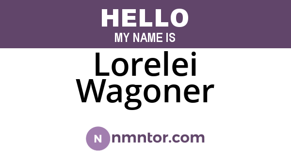 Lorelei Wagoner