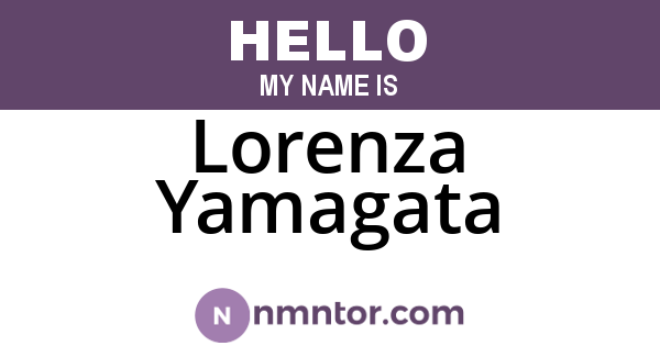 Lorenza Yamagata
