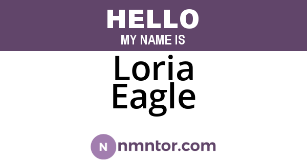 Loria Eagle