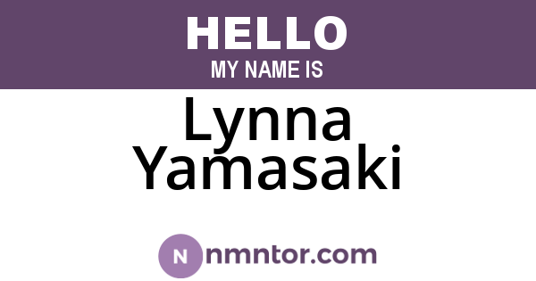 Lynna Yamasaki