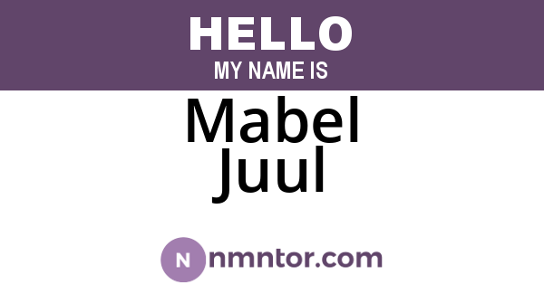 Mabel Juul