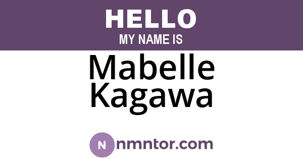 Mabelle Kagawa