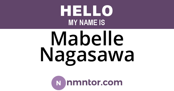 Mabelle Nagasawa
