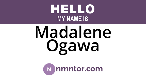Madalene Ogawa