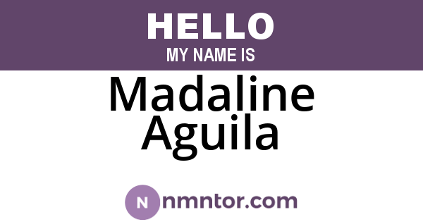 Madaline Aguila
