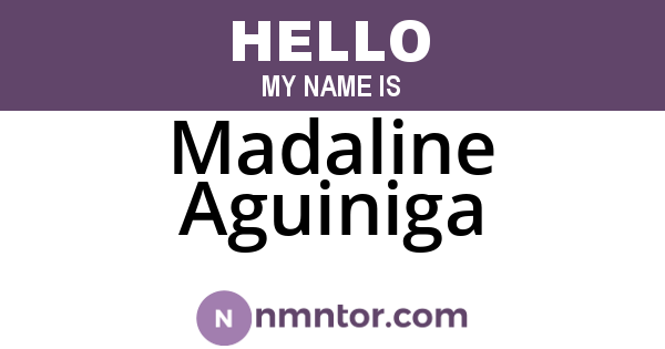 Madaline Aguiniga