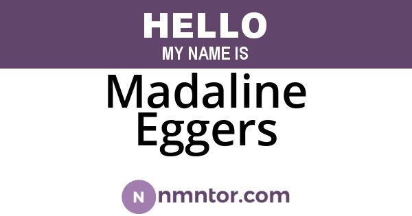 Madaline Eggers