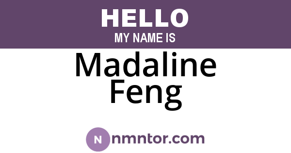 Madaline Feng