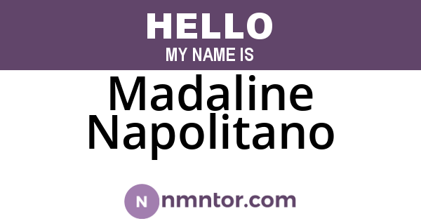 Madaline Napolitano