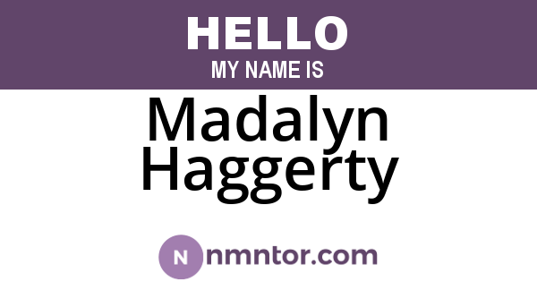 Madalyn Haggerty
