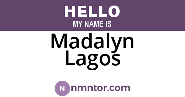 Madalyn Lagos