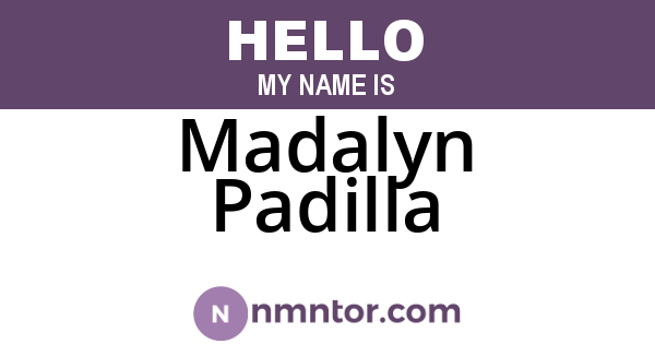 Madalyn Padilla