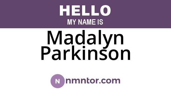 Madalyn Parkinson