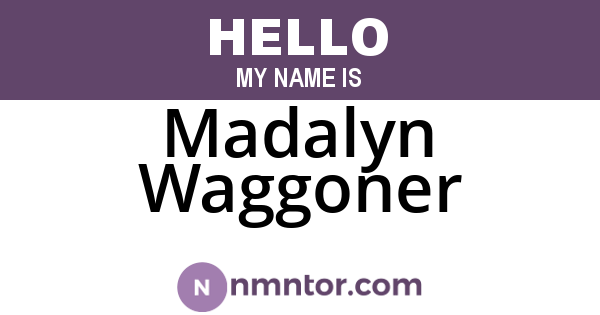 Madalyn Waggoner